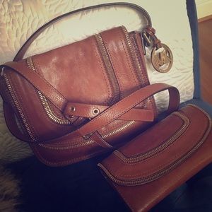 Michael Kors crossbody Purse and Wallet